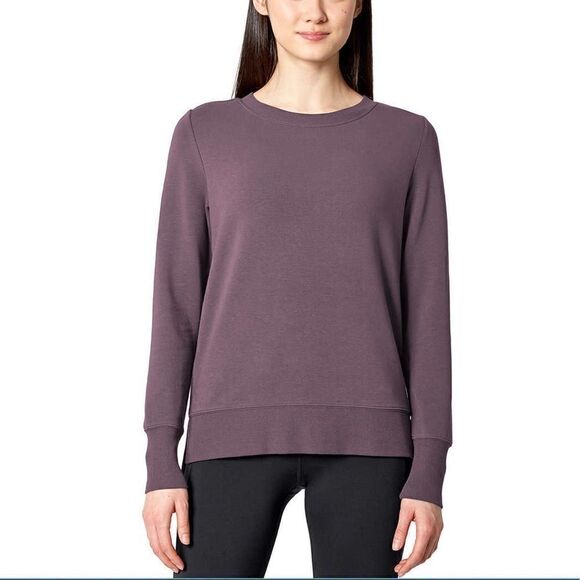 NEW! NWT MONDETTA Ladies Lightweight Soft Crewneck Brushed Tunic Sweatshirt - Picture 2 of 6